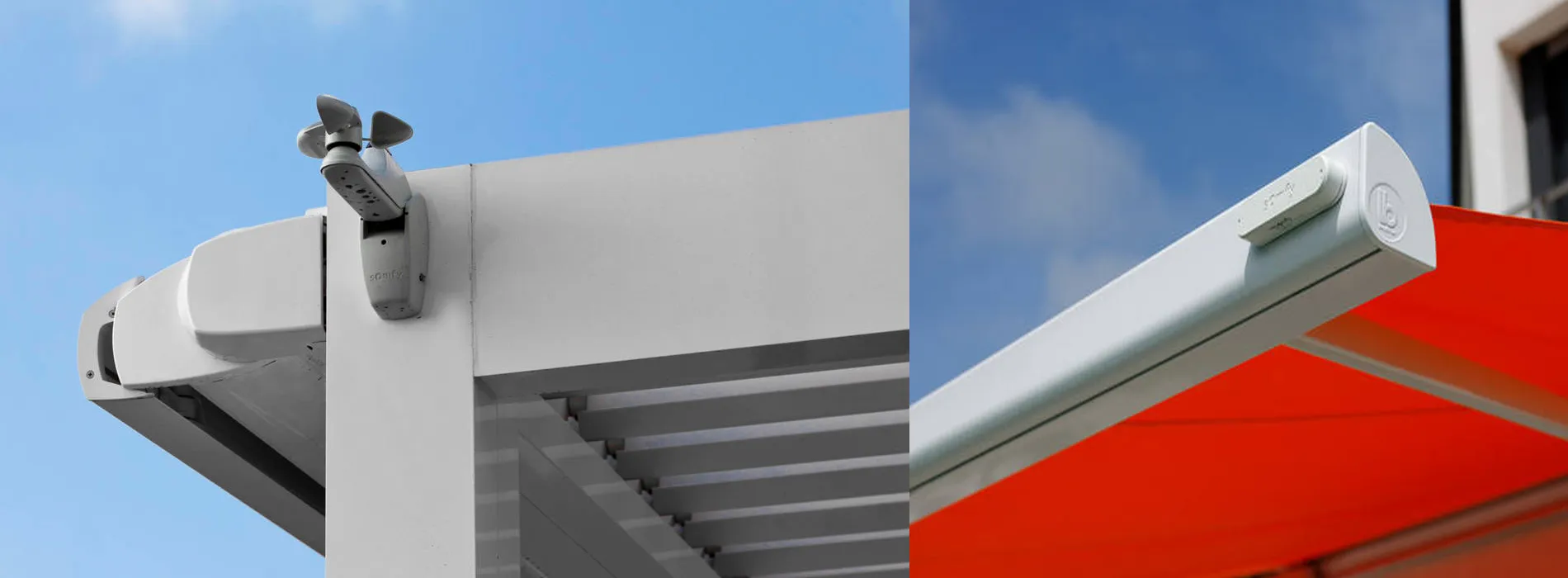 Sensores de viento, lluvia y agua para toldos: protección y comodidad